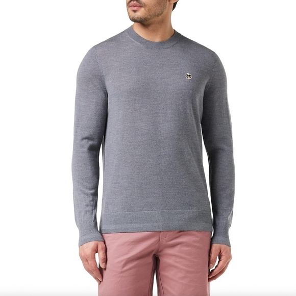 Ted Baker London Cardiff Merino Wool Crewneck Sweater - Picture 1 of 7